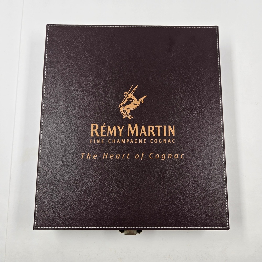 Remy Martin Cognac 5-in-1 Game Set Backgammon Chess Dominoes Cribbage Checkers